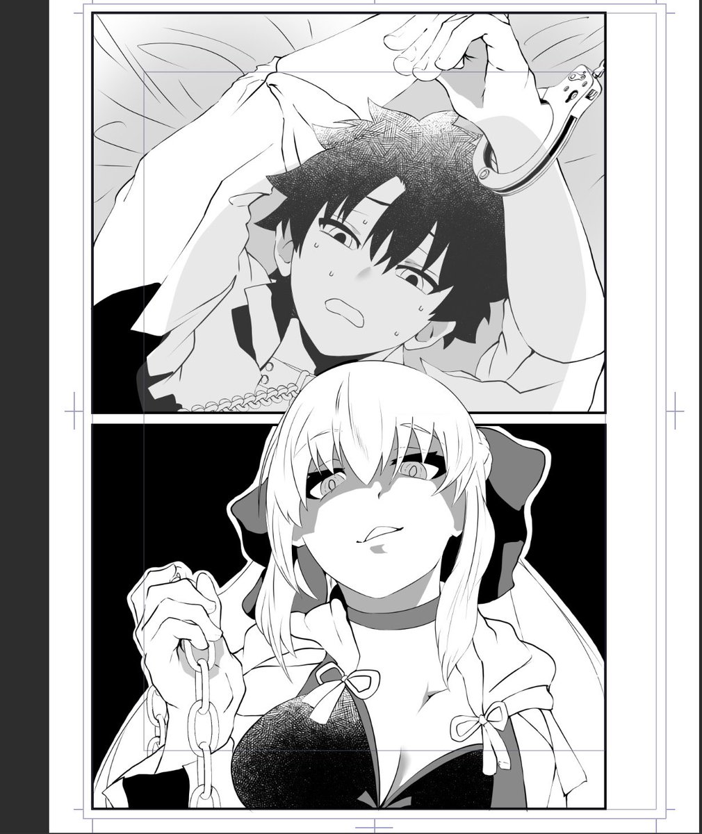 これは今年の夏コミで出す漫画じゃよ 