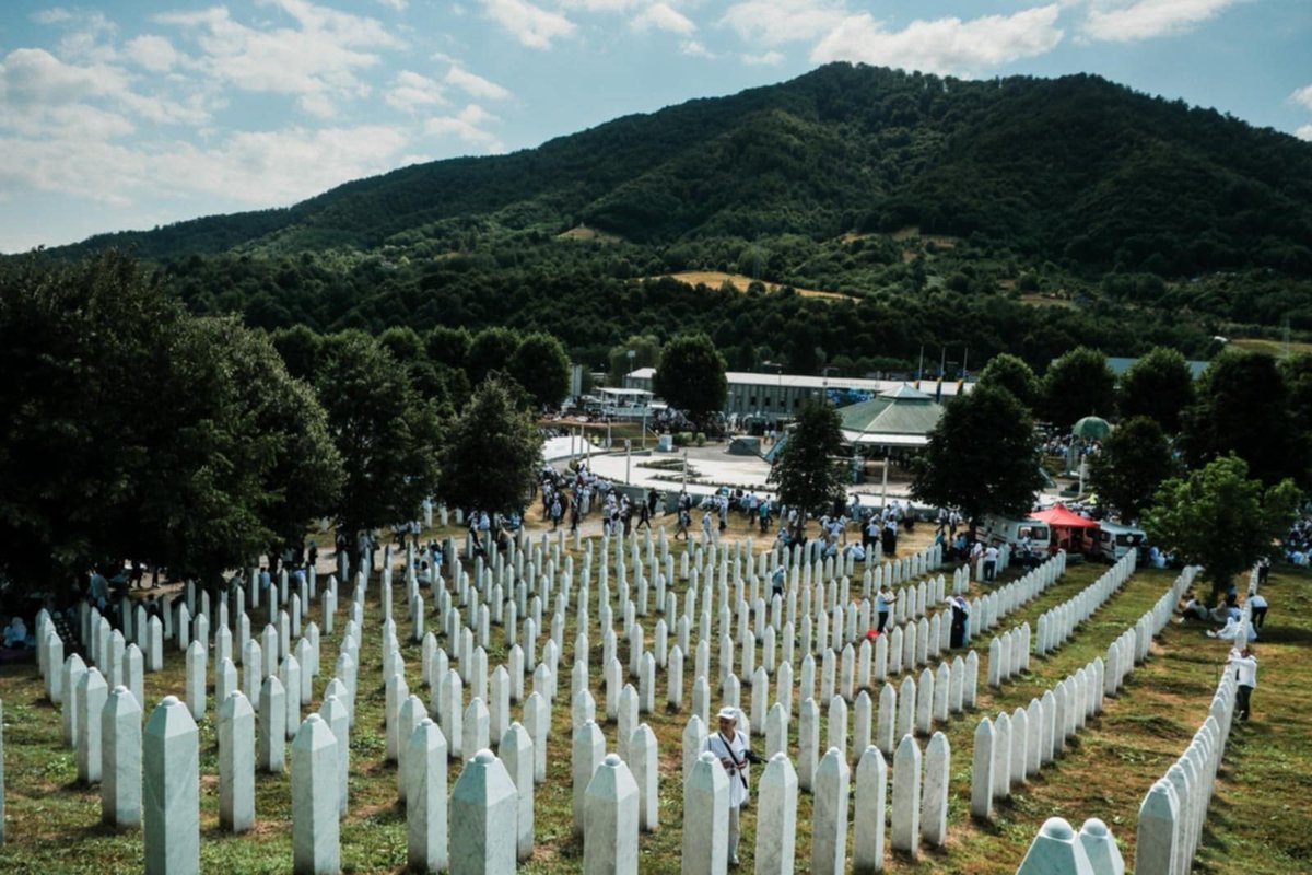 PCRCBiH's tweet image. In @TheWorld's latest spotlight on #Bosnia, reporter @orla_barry looks at the 30 years since the Srebrenica genocide. Despite two UN courts officially recognizing it as genocide, many survivors and families of victims say they are still waiting for justice— while peace in Bosnia…