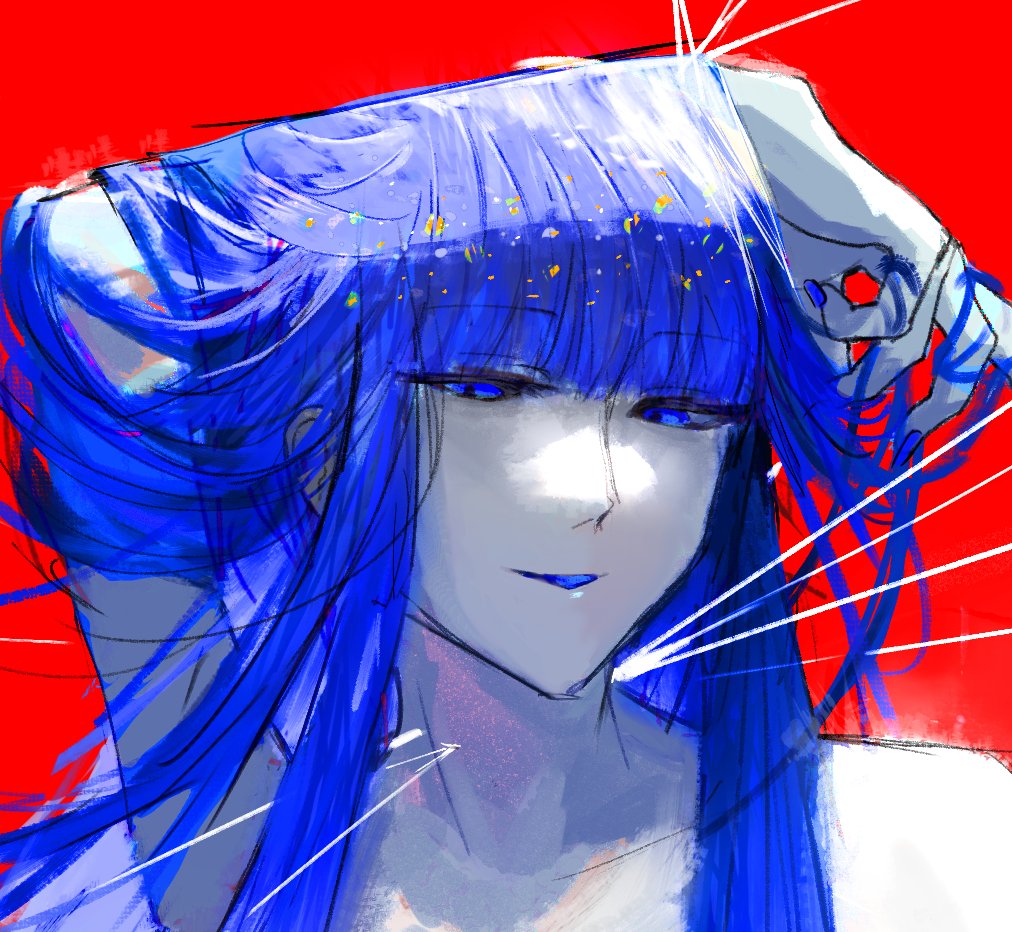 starcrash102's tweet image. this drawing was a struggle, had to really power through it
#宝石の国 #rkgk #doodle #CLIPSTUDIOPAINT #housekinokuni_fanart #lapis #イラスト