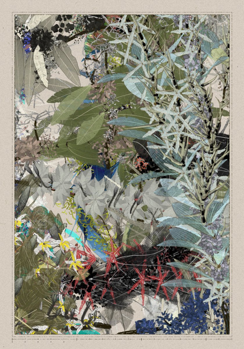 Polypaths | 植徑集 by <a href="/IOivm/">AluanWang</a> is a captivating collection that unfolds a rich spectrum of materiality through code, extending the experience beyond the screen into a garden of constructed nature. It invites us into an ever shifting passage where each encounter feels organic and