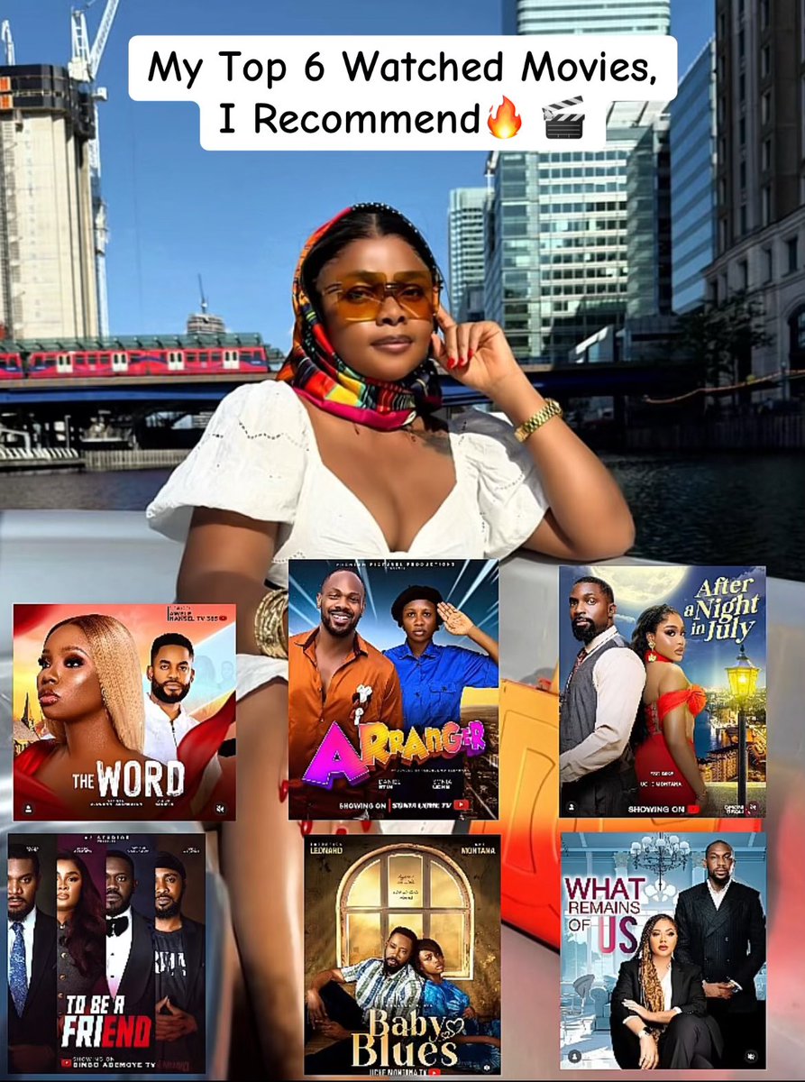 clipsonfashion's tweet photo. My weekly 
6, 4, 1
Movies Challenge 🍿🎬🎥

#nigeriamovie #nollywoodmovies #movierecommendations #recommendationsforyou #nollywoodmovies #whattowatch #recommendationsmovies #moviehighlights #highlight #highligth https://t.co/kLeqy8IUqT