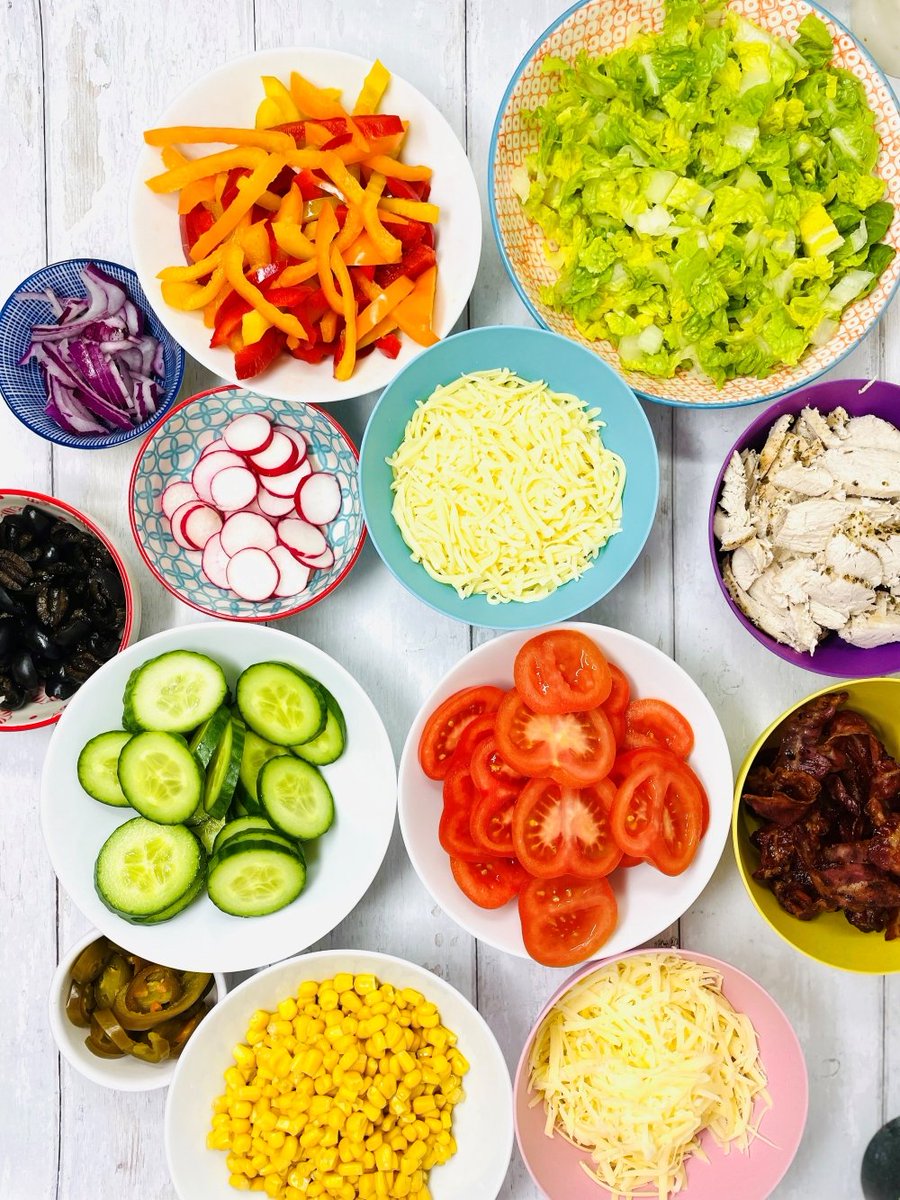 Our salad bar is proving very popular in The Studio.  Create your very own salad box - choose your protein, your side, then fill with your choice of freshly prepared salad items. 
Protein, side + salad = £4.95
Side &amp; salad only = £2.95