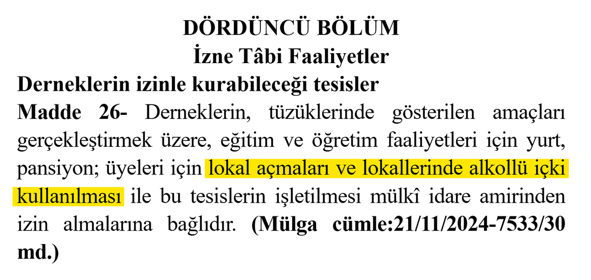 #AnkaraValiliği'nin Ankara'da faaliyet gösteren İslami dernek binalarını kanunun 26. maddesini gerekçe göstererek mühürlemek istemesi büyük bir skandaldır!

Ankara'da Ulusta yüzlerce alkol, fuhuş, kumar merkezi var. Onlara göz yumup İslami derneklere mühür vurmak ihanet olur!