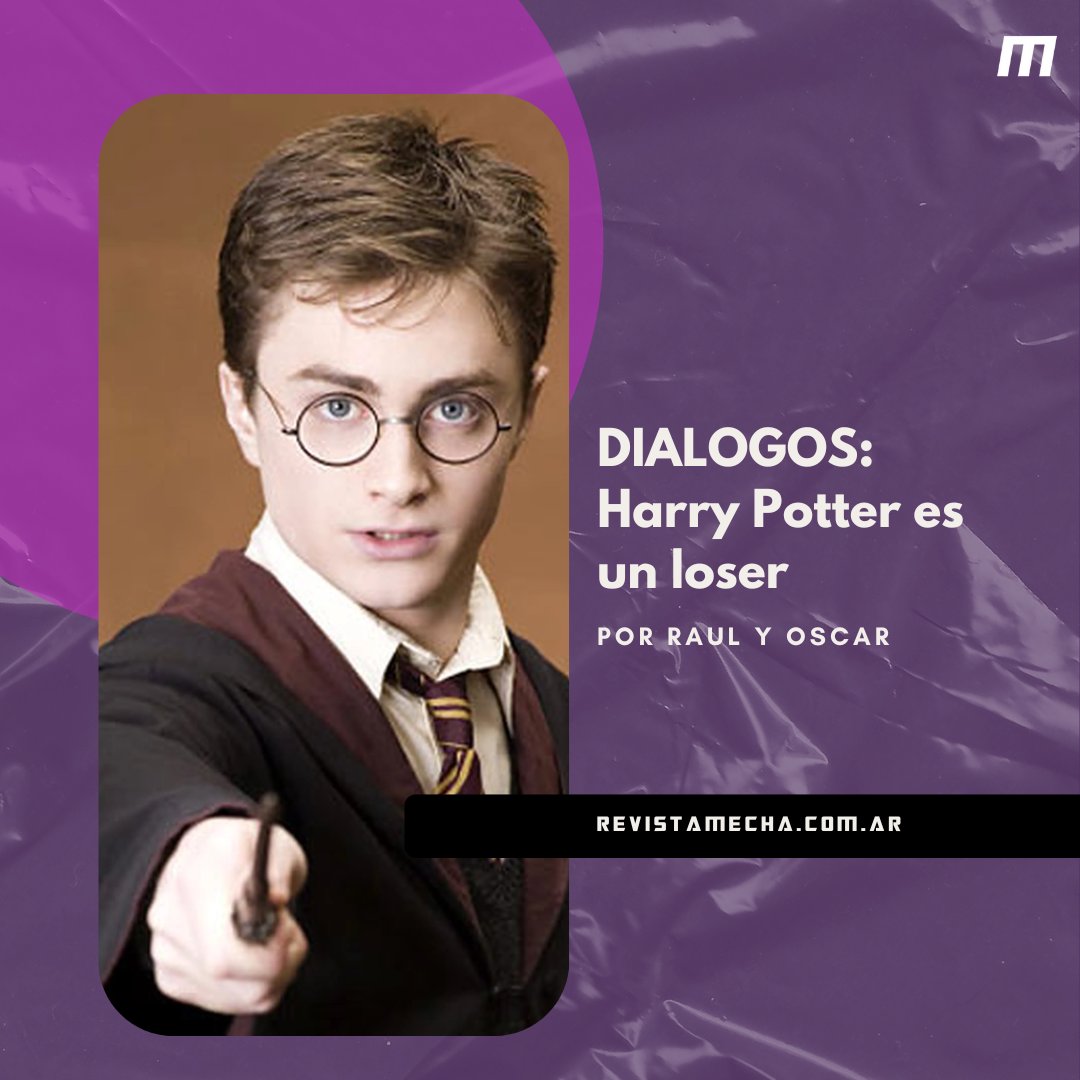 RevistaMecha's tweet image. Una nueva edición de nuestros dialoguistas por excelencia, Raúl y Oscar, sobre #HarryPotter. Desde ya advertimos que este intercambio cultural puede no ser del agrado del fandom del mago más famoso de Hogwarts revistamecha.com.ar/dialogos-harry…