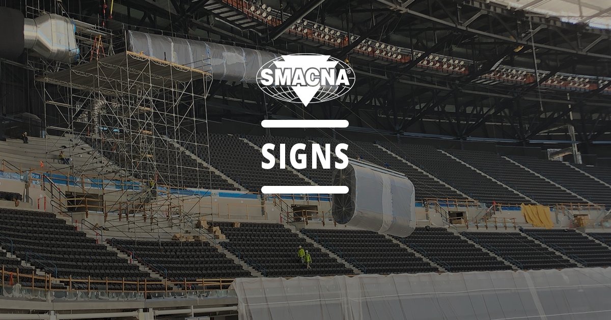 SMACNA's tweet image. Craft workers in the sheet metal industry produce most signs, including those made of plastics or neon tubing. In this field, you might design new signs, fabricate signs from existing designs, or install signs in various locations. Start your career today: smacna.org/business-resou……