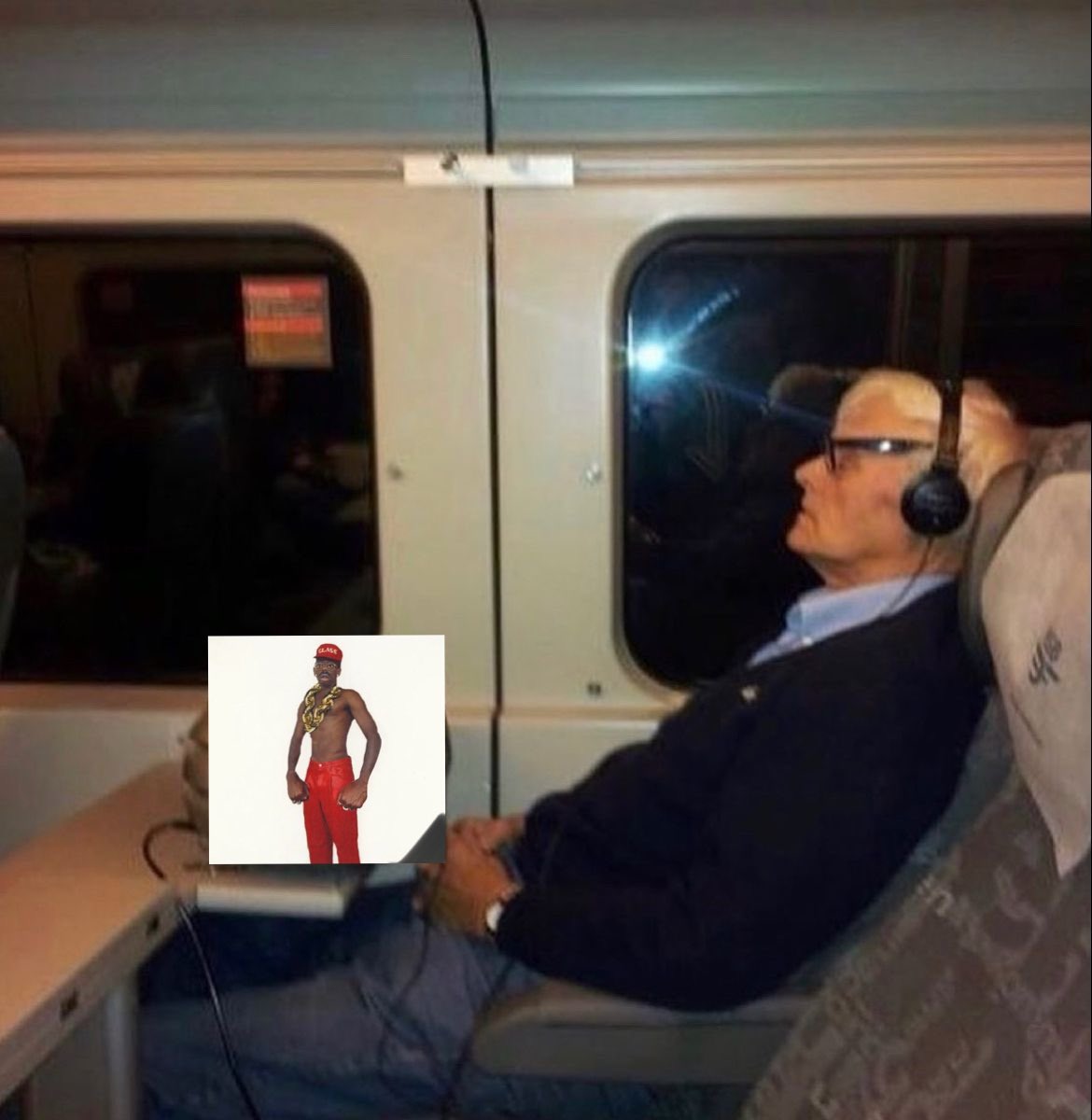 Palace_gio's tweet image. Me listening to Tyler, The Creator new album