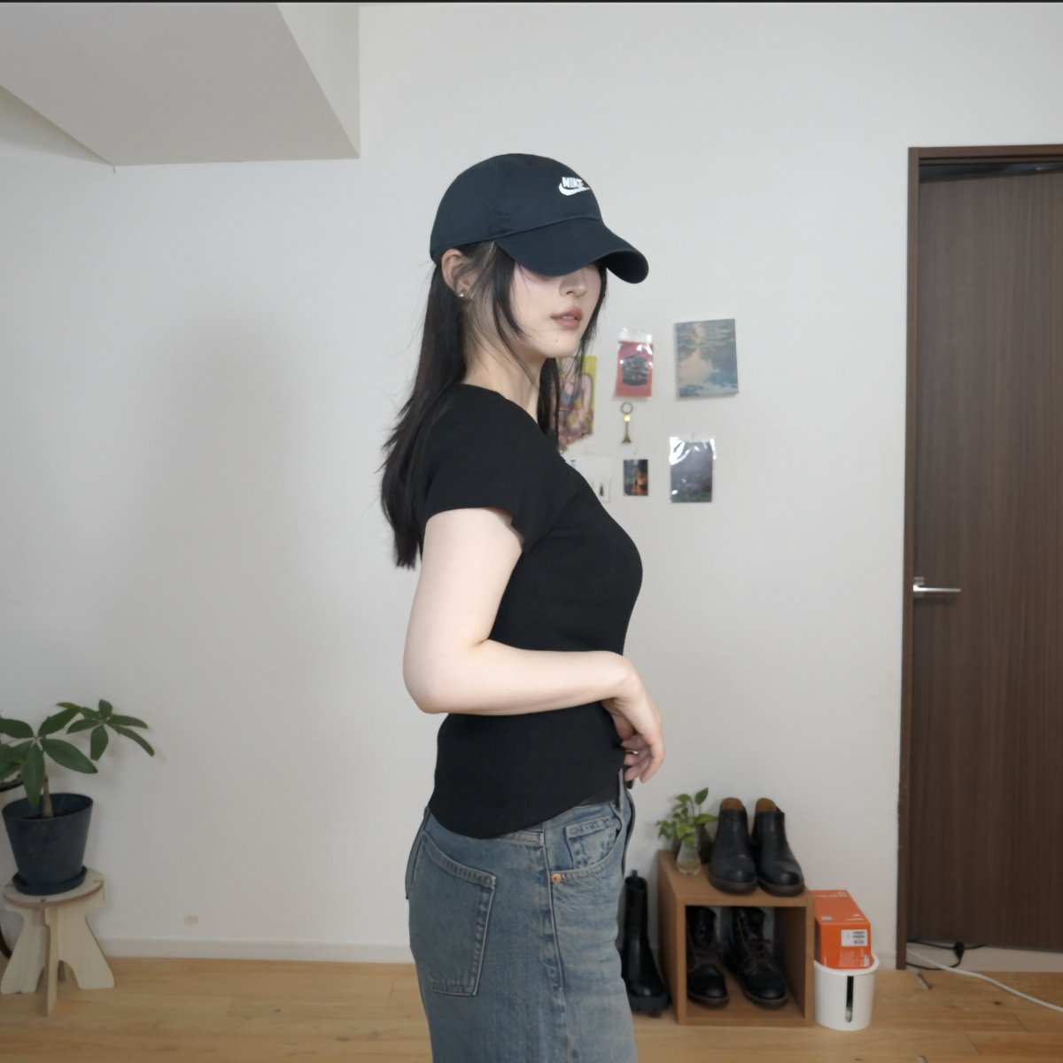 NIKEのキャップ見つけた、めちゃ可愛い