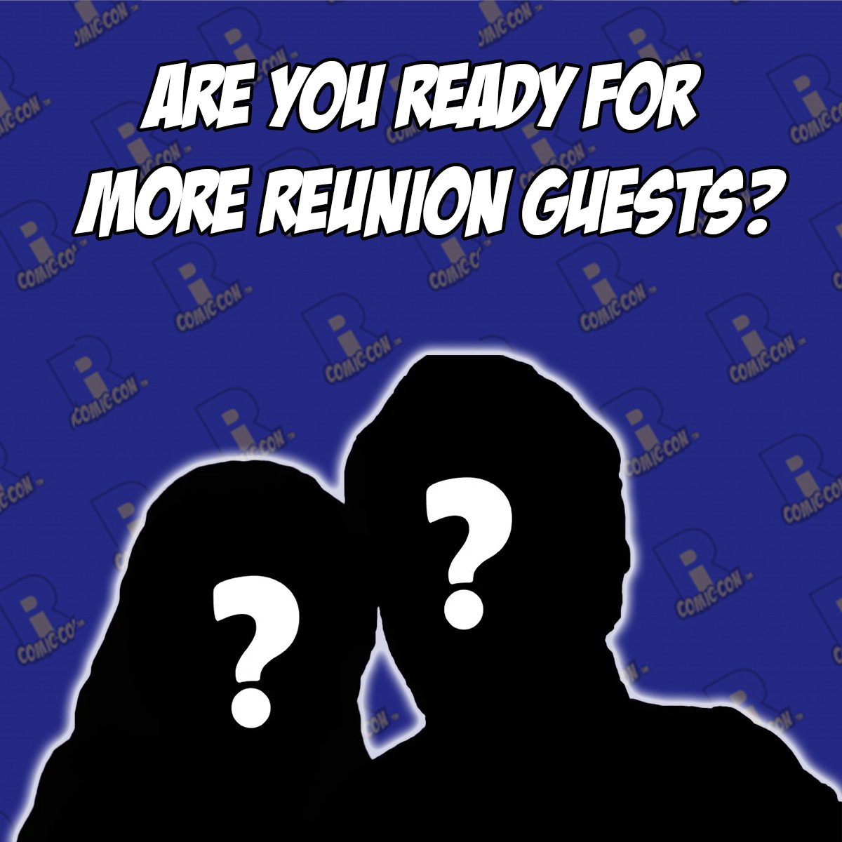 ricomiccon's tweet image. Stay tuned all this week for a massive amount of reunion guests that you thought we forgot! These guests come from any of the reunions we've already announced, so get ready, #RICC2025! It's gonna be an exciting week!