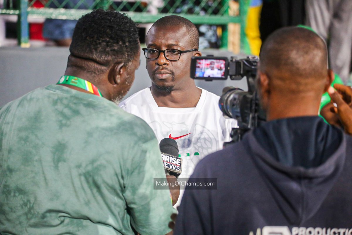 Making of Champions (@makingofchamps) on Twitter photo Making of Champions Founder and CEO, Bambo Akani <a href="/bambostic/">Bambo Akani</a> had the honours of presenting one of the medals at the African Junior Championships in Abeokuta.
Akani presented the medals in the u20 men's Pole Vault event which was won by Algeria. The Silver medal was shared by Making of Champions Founder and CEO, Bambo Akani <a href="/bambostic/">Bambo Akani</a> had the honours of presenting one of the medals at the African Junior Championships in Abeokuta.
Akani presented the medals in the u20 men's Pole Vault event which was won by Algeria. The Silver medal was shared by