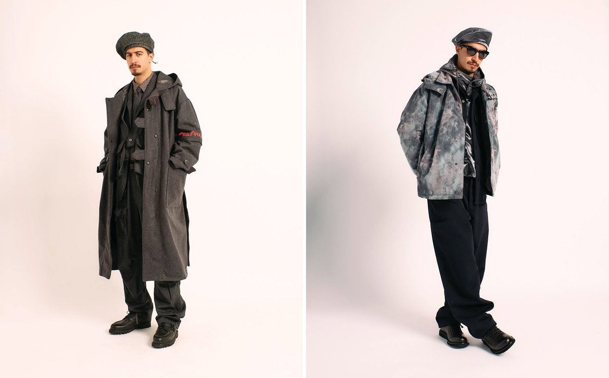 dieworkwear's tweet image. will always think engineered garments is cool as hell. from their fall/ winter 2025 collection: