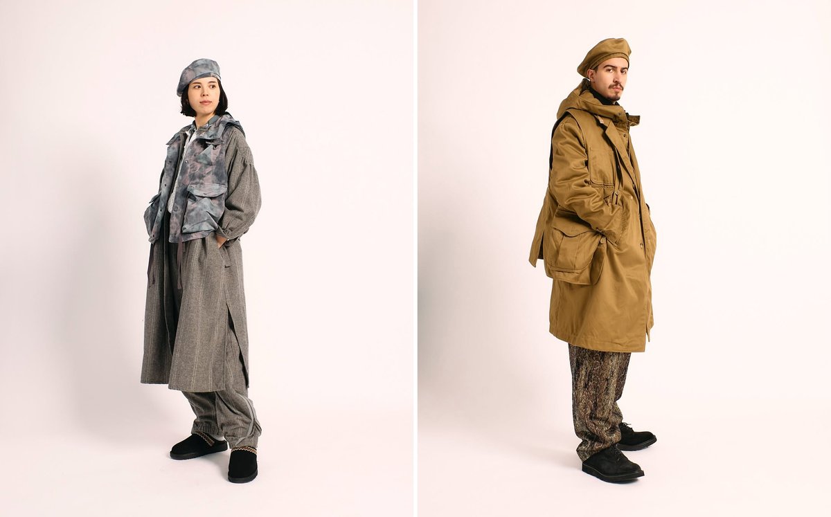 dieworkwear's tweet image. will always think engineered garments is cool as hell. from their fall/ winter 2025 collection: