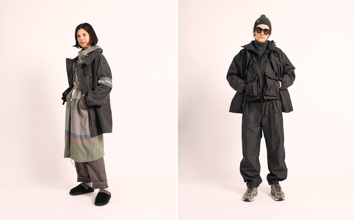 dieworkwear's tweet image. will always think engineered garments is cool as hell. from their fall/ winter 2025 collection: