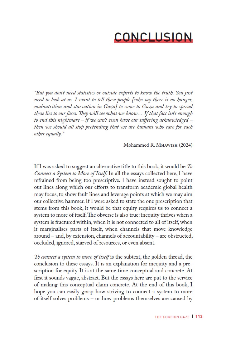 "We prefer to die by airstrike. But not to watch our families die slowly from hunger."

The conclusion to The Foreign Gaze started/ended in Gaza; with hunger, malnutrition &amp; starvation on my mind; with famine on my mind.

It's painful to watch my fears of Israel/allies fulfilled.