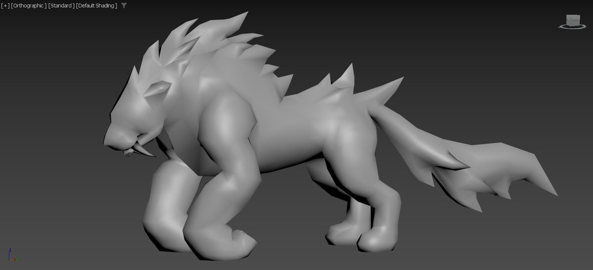 komiru_3d's tweet image. 로우폴 형태 생각보다 잘 잡혀서 기쁨