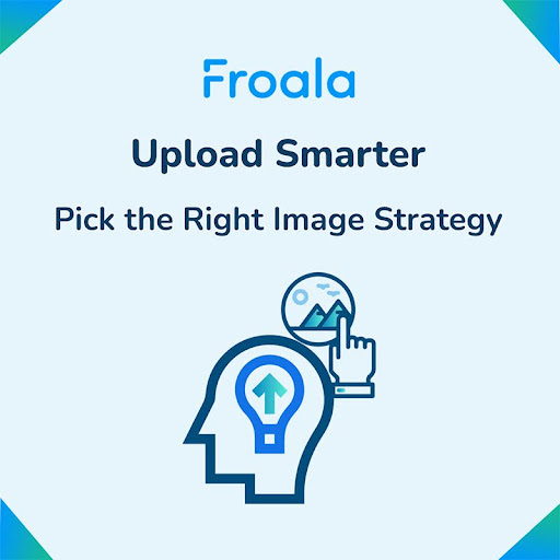 Uploads still slowing down your site?
It’s not your image size — it’s your strategy.
Optimize smarter. Deliver faster. 

👉bit.ly/46lbA1v

#UploadSmarter #DevTools #Froala #ImageHandling #DeveloperExperience