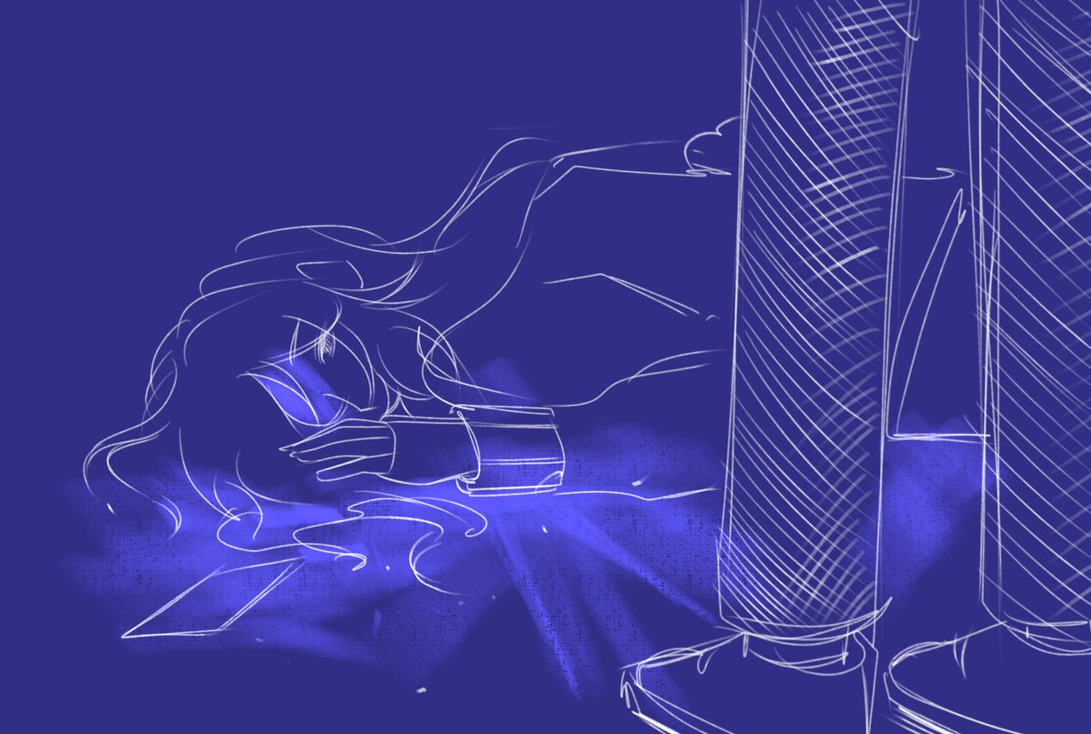 Konicomchiee's tweet photo. *I drew this scene once https://t.co/gYxY5jxq37