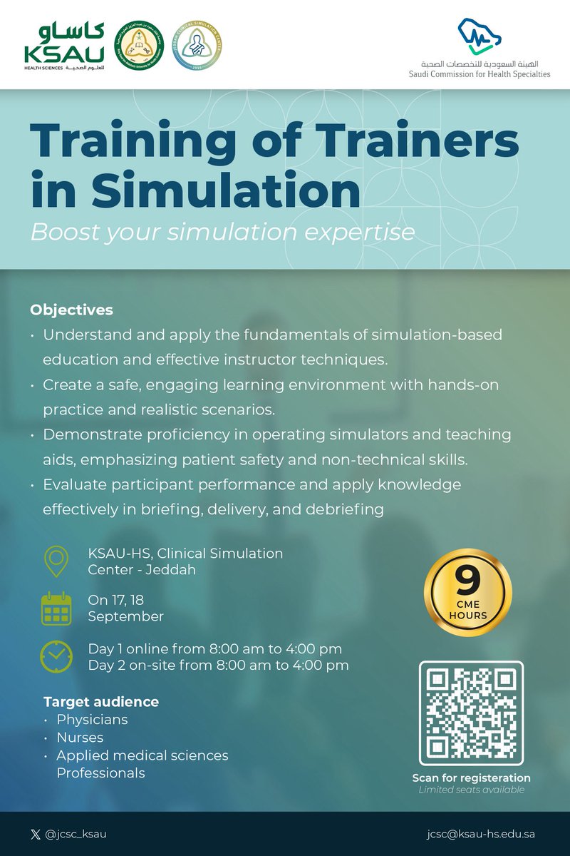 Jeddah Clinical Simulation Center tweet media