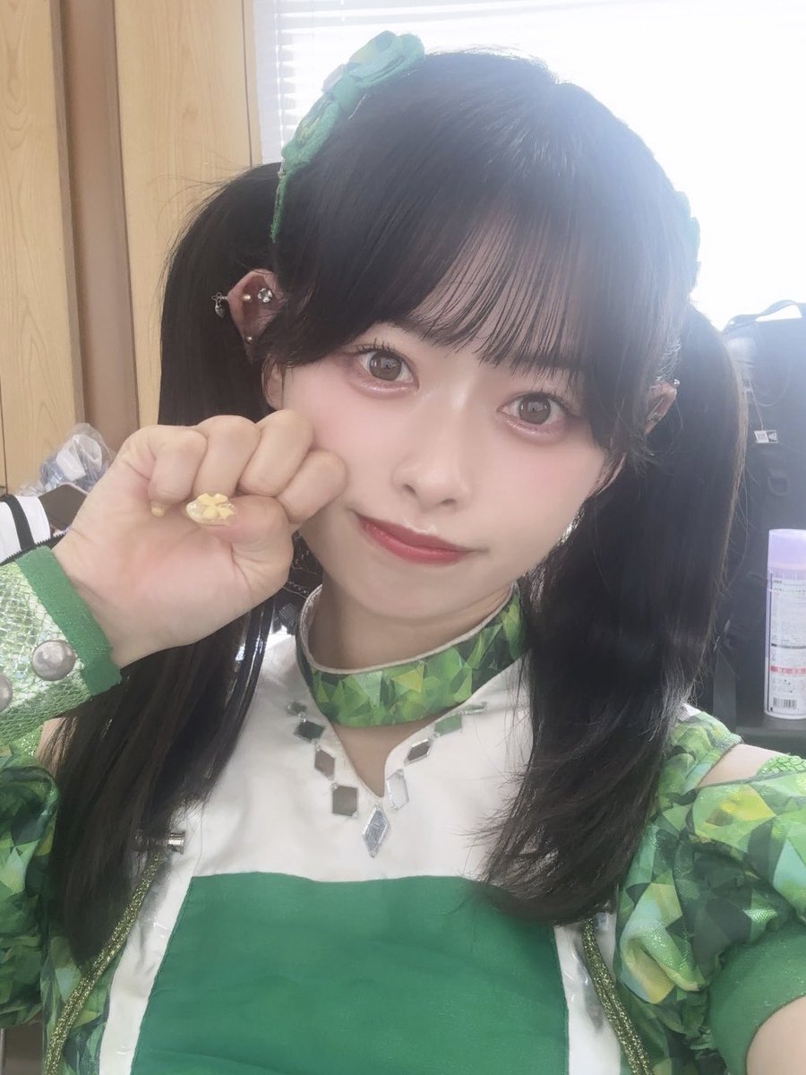 #関ケ原唄姫合戦2025
ありがとうございました❣️

あちあちだったー！超夏感じた！
暑い中ライブと特典会来てくれてうれしかったよー！
緑Tいっぱいの方が着てくれてて幸‼️🍏

今日は沢山食べて寝てください(ᐡ ̳ᴗ ̫ ᴗ ̳ᐡ)