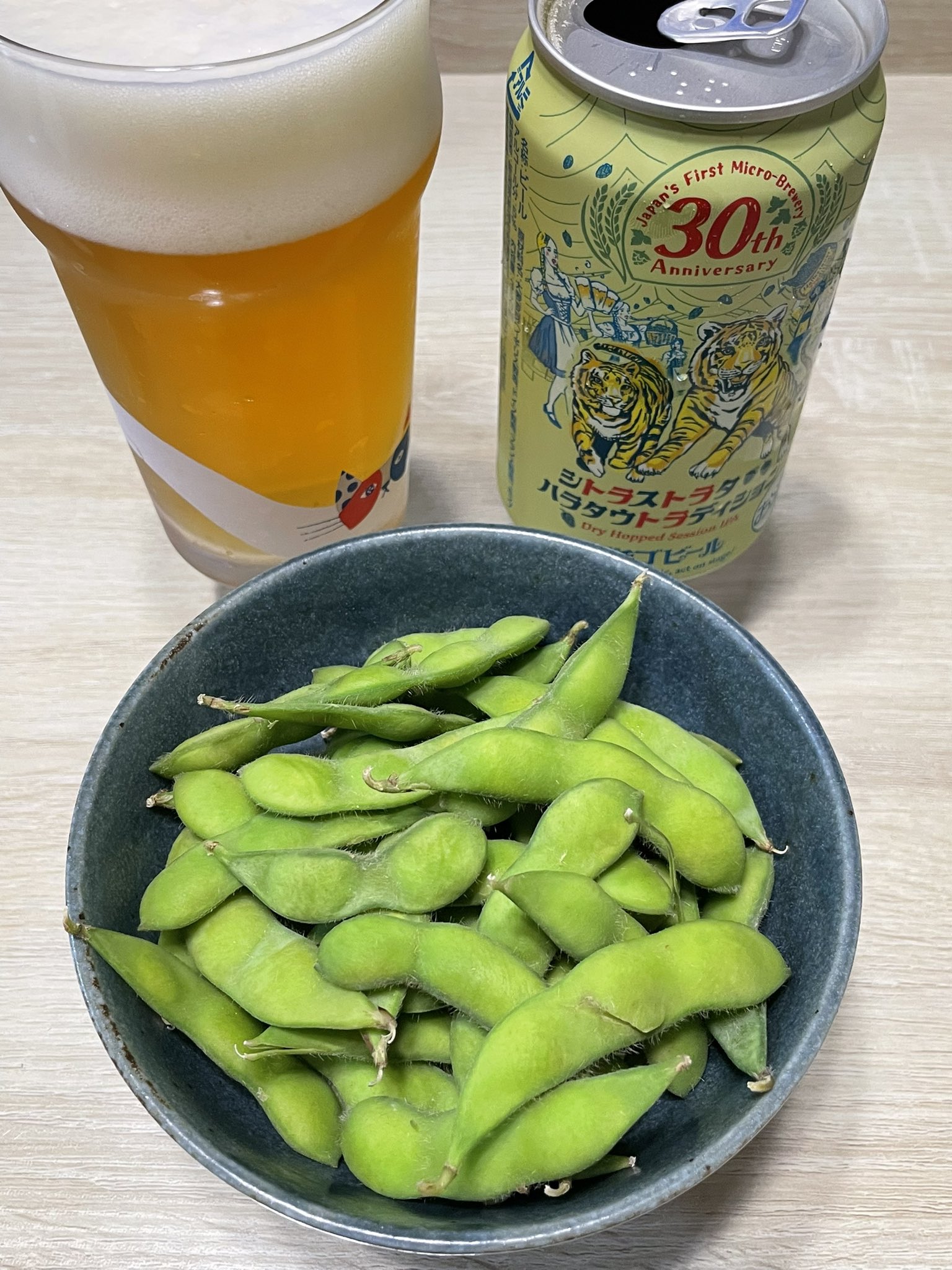 ryu-momページ　ビールと枝豆 文之助 on X: 