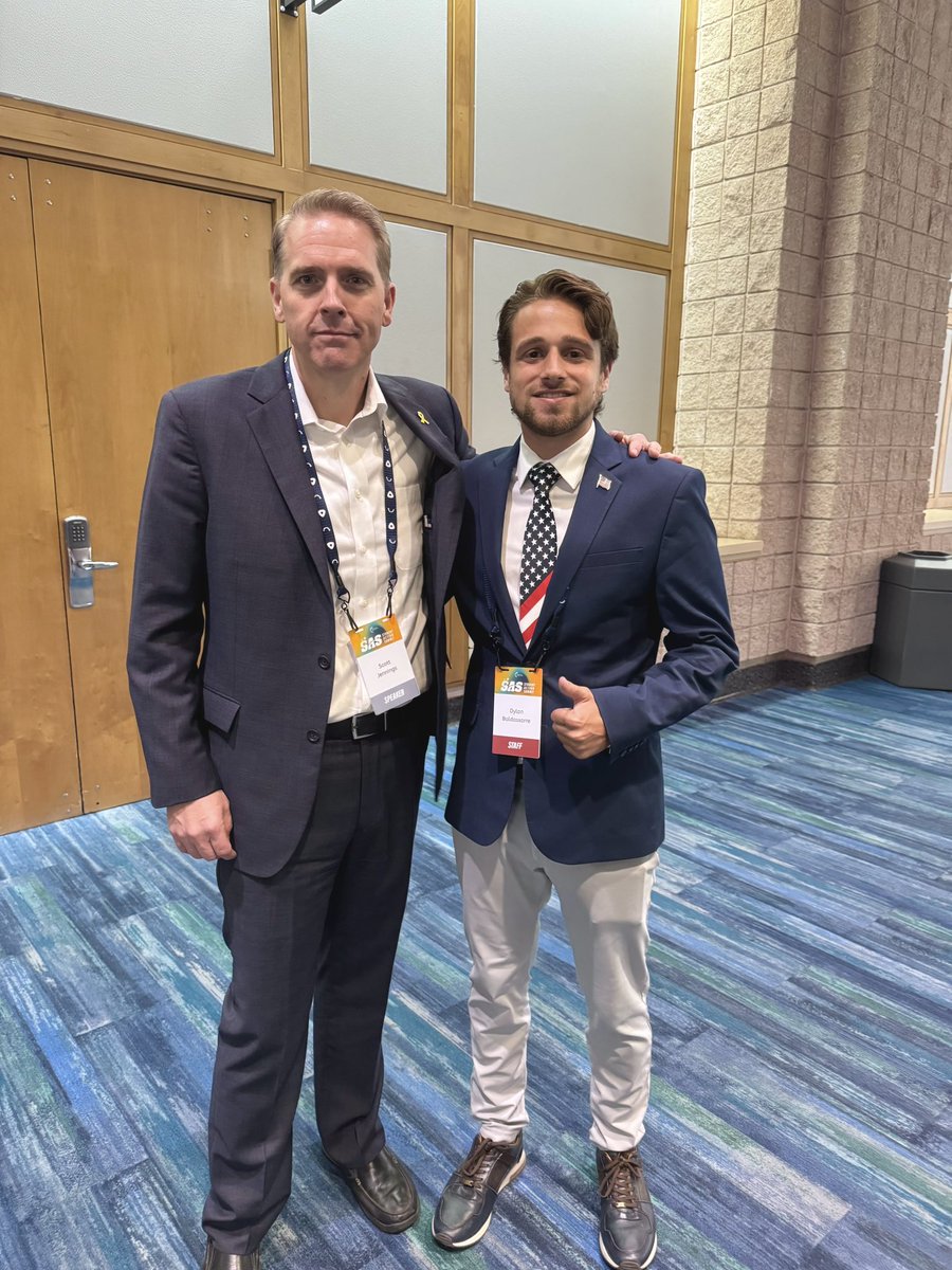dylanb1776's tweet image. Had such an awesome time at #SAS2025 Onto the fall semester! #tpusa @tpusastudents @TPUSA @charliekirk11
