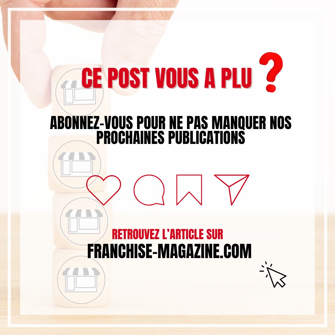 Selon la 21ème Enquête annuelle de la Franchise <a href="/BanquePopulaire/">Banque Populaire</a> et la <a href="/Franchise_FFF/">Franchise FFF</a>.
 
 Un article captivant à découvrir dans son intégralité sur notre site Franchise Magazine : lnkd.in/eHnPN3pU !✨
 
#franchise #franchisemagazine #franchisé #franchiseur #confiance