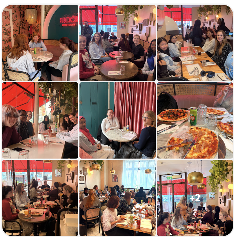 TeenTurn's tweet image. The folks at Proof pizza always treat us so well! Much appreciated on a rainy rainy day! Bravo to the company volunteers and mentors who made it in to meet the girls they will be hosting for work experience #Teenturnships over the next few weeks!