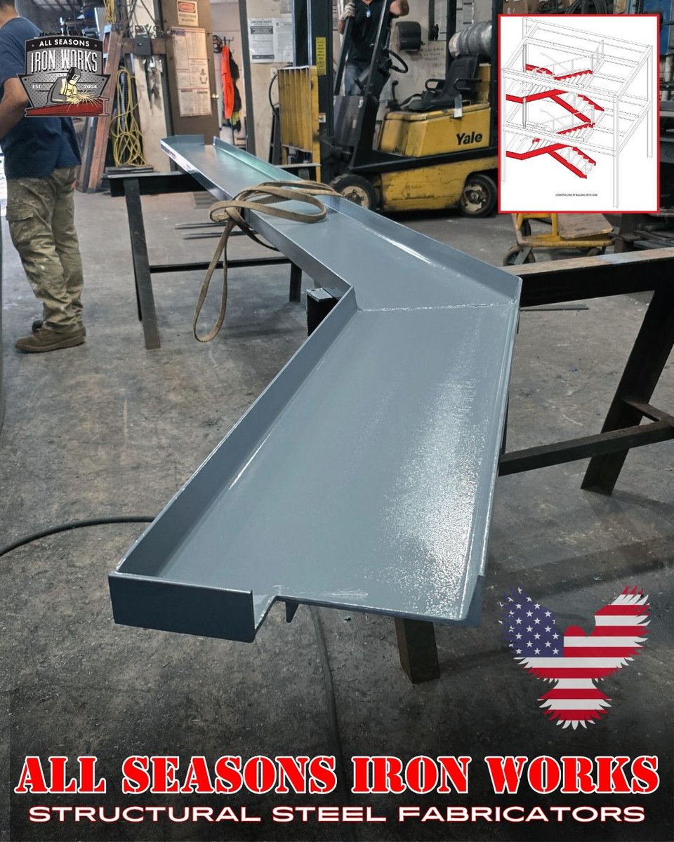 AllseasonsIron's tweet photo. 🔥 Structural Steel Fabrication: Precision Under Pressure in Long Island & NYC 🔩

Tight deadlines? We excel in Bay Shore, NY. As a trusted steel fabrication subcontractor, we fabricated custom steel stairs to shop drawings—delivered to spec, in-house, on time. Quality guaranteed for commercial projects.

GCs & architects: Need reliable structural steel, misc metals, or custom welding in NYC or Long Island? We're your local experts!

📞 (631) 991-8877 📧 sales@allseasonsironworks.com
#LongIslandSteelFabrication #NYCSteelFabricators #StructuralSteelNY #CustomSteelStairs #BayShoreMetalWork #SteelSubcontractor #MiscMetalsLongIsland #WeldingServicesNY #CommercialFabrication #DeadlineDelivery