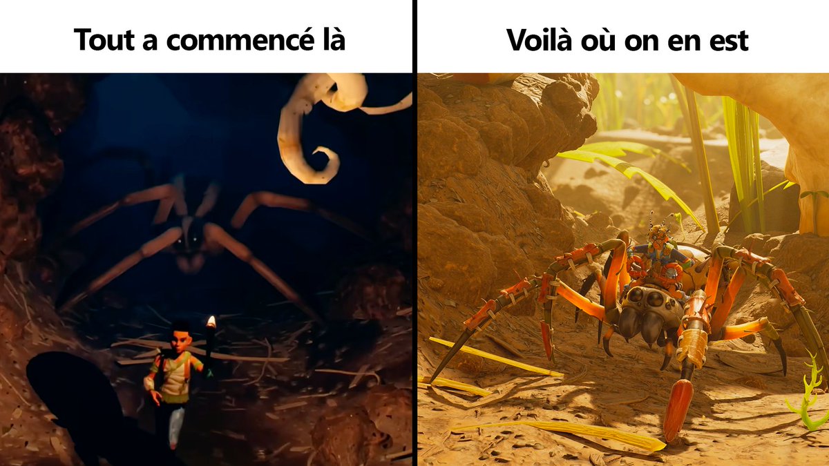 XboxFR's tweet image. Du jardin au parc… la survie continue 🥲
Joue à Grounded 2 (Game Preview) dès le 29 juillet !