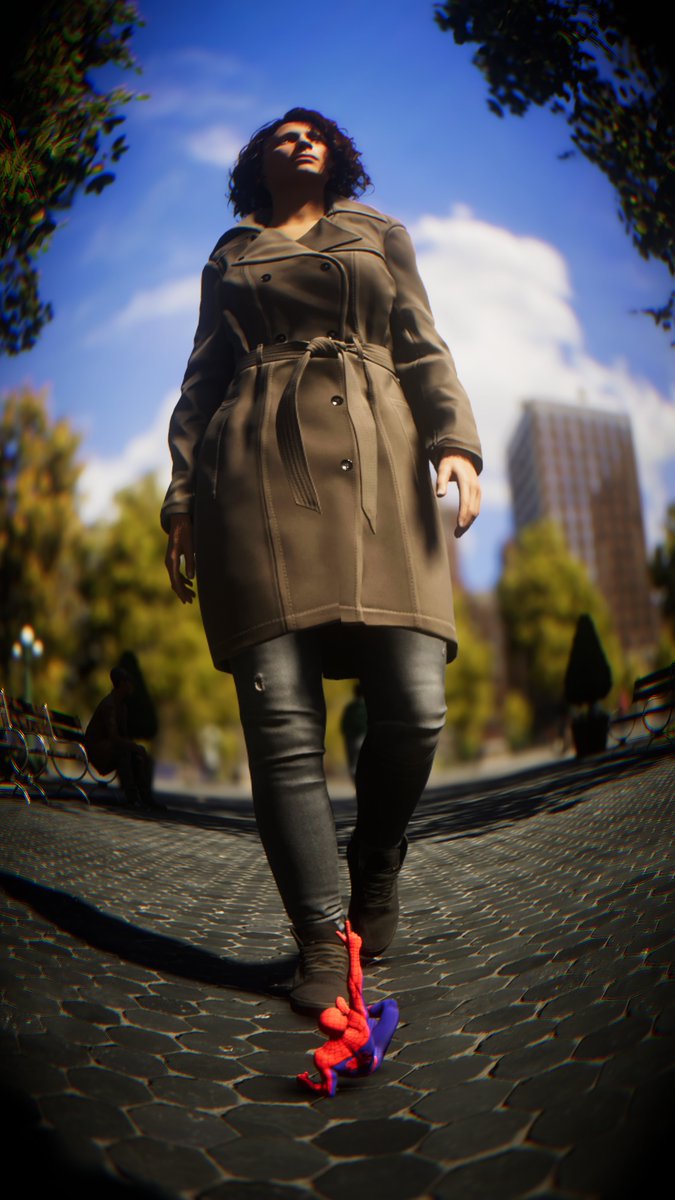 spread_her_wing's tweet image. 巨人現る(ただの通行人)
#TCCEncounters #spiderman2 #VirtualPhotography #thecapturedcollective