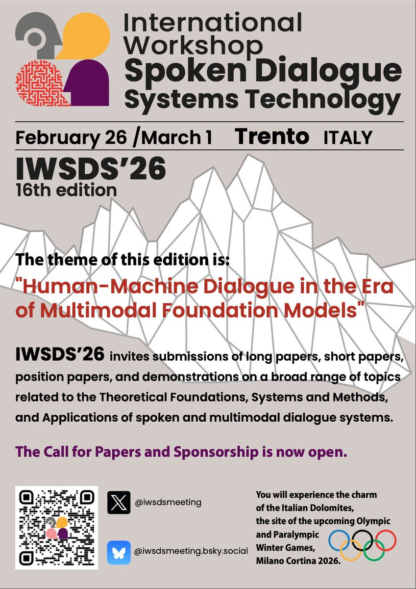 The Call for Papers and Sponsorship is now open.