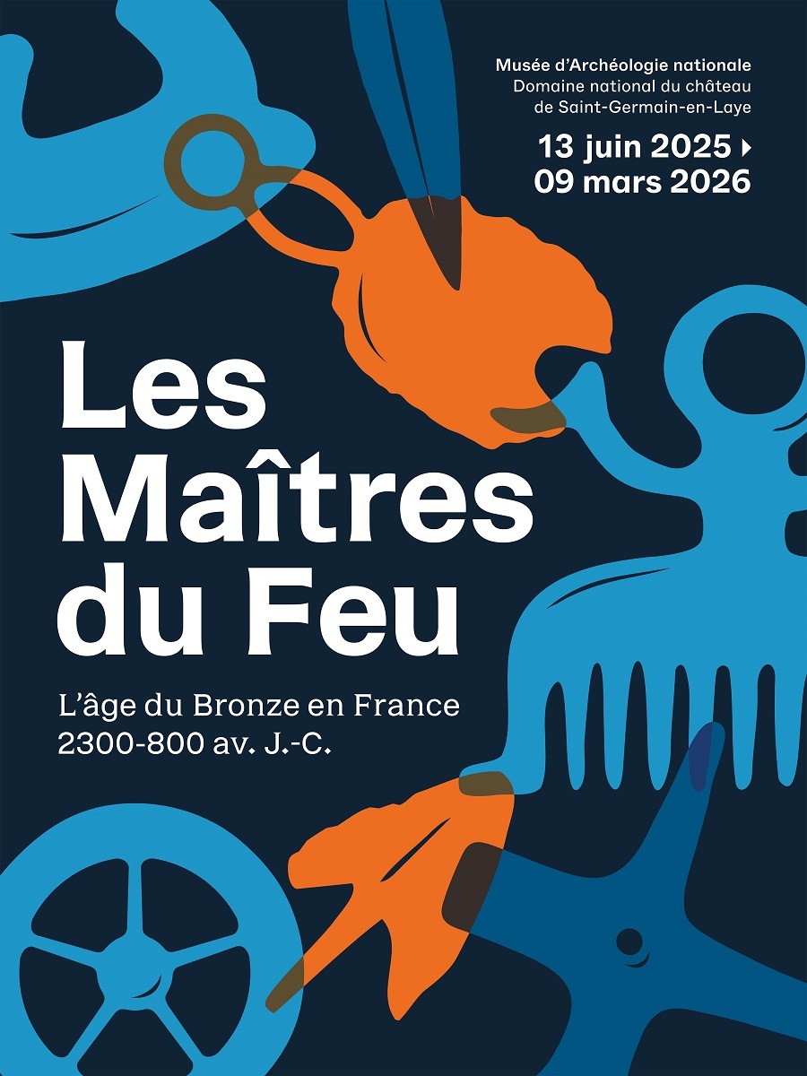 MinistereCC's tweet image. #IdeeDeSortie 🔥| En Europe, la métallurgie du bronze et l'usage du métal métamorphosent les sociétés. Au Musée d'Archéologie nationale et Domaine national de Saint-Germain-en-Laye, des pièces emblématiques racontent ces "Maîtres du Feu".
👉 swll.to/maitresdufeu
@Inrap
