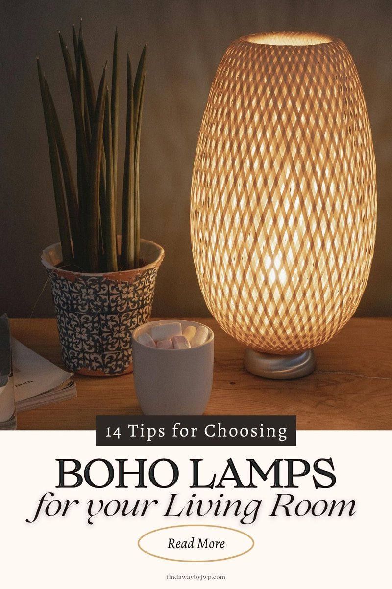 Check out 14 tips for choosing boho lamps for your living room and create an ambient atmosphere with a sophisticated lighting layering 
findawaybyjwp.com/home-decor/tip… 

#livingroom #bohostyle #bohemian #decoration #homedecorating