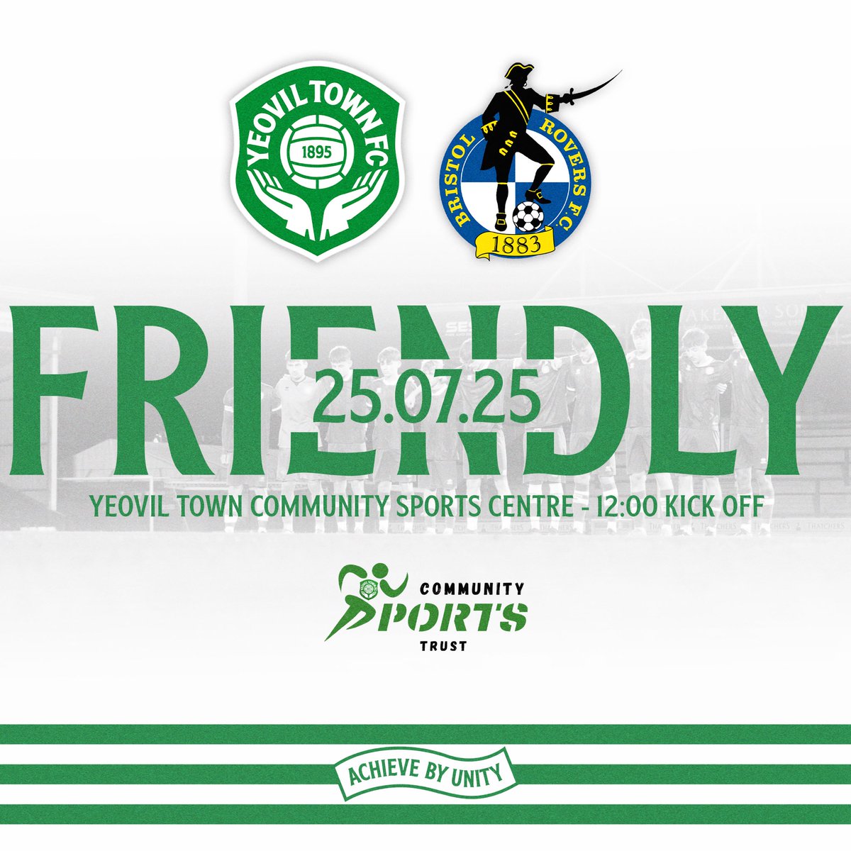ytfcacademy's tweet image. Next up, Bristol Rovers at home! 🏡
This Friday we are back at the Yeovil Town Community Sports Centre for our fourth pre-season friendly!
#YTFC 💚