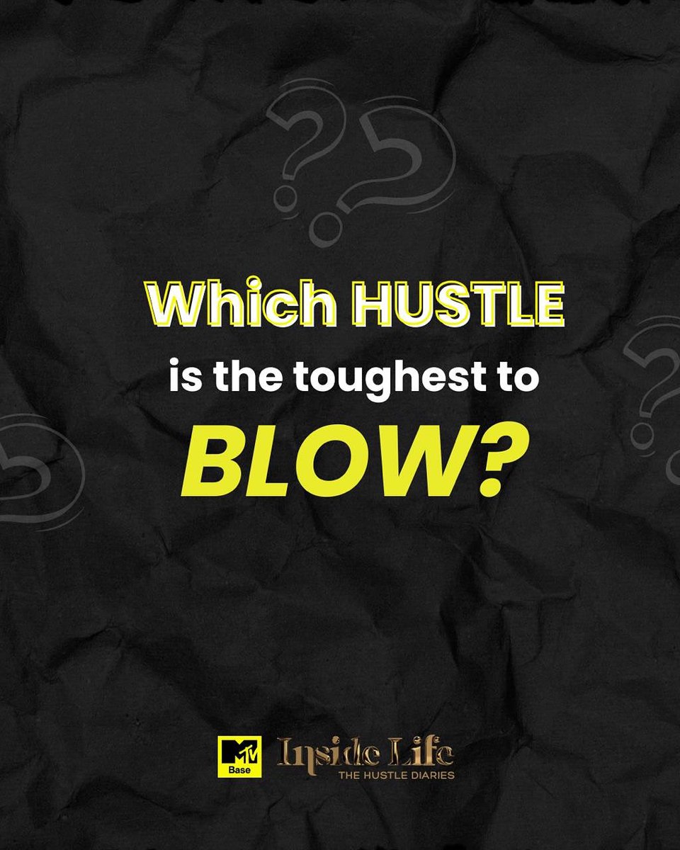 Just wondering...🤔

#MTVBaseInsideLife