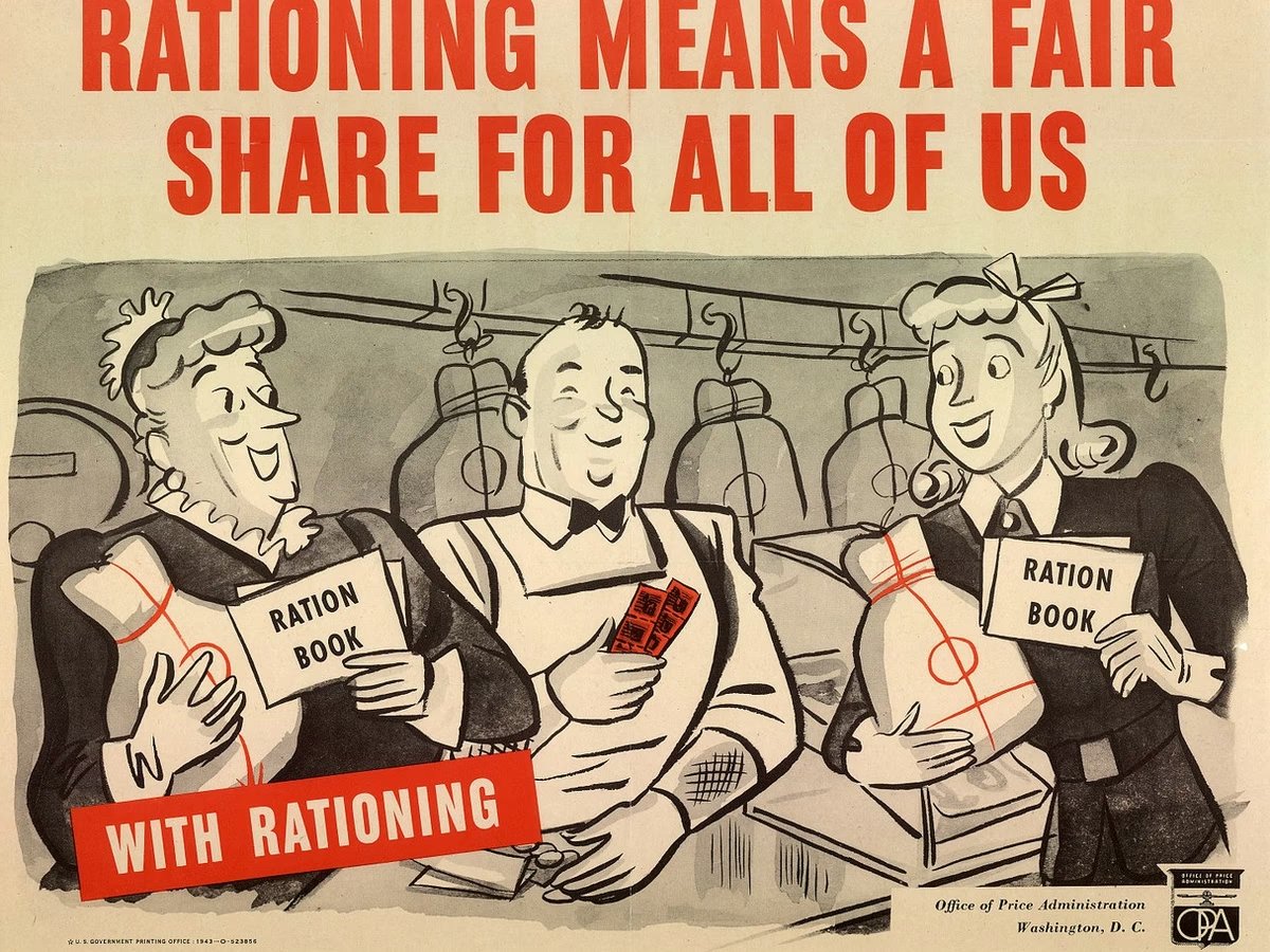 Lutra_Gaming's tweet image. WW2 Propaganda posters for food rationing for the home front.