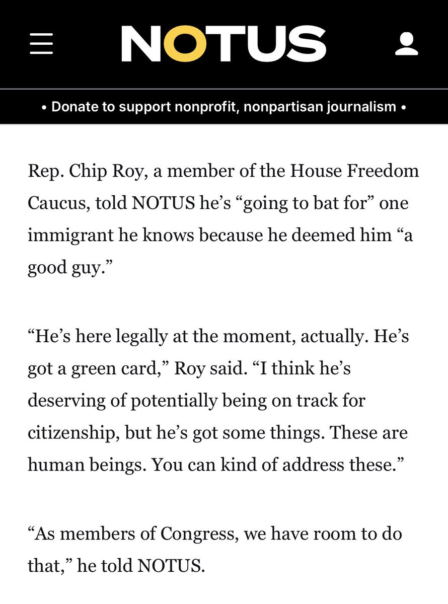 anna_c_kramer's tweet image. Republican lawmakers are stepping in to personally protect some people who are facing deportation — despite saying they support Trump’s immigration crackdown
notus.org/immigration/re…