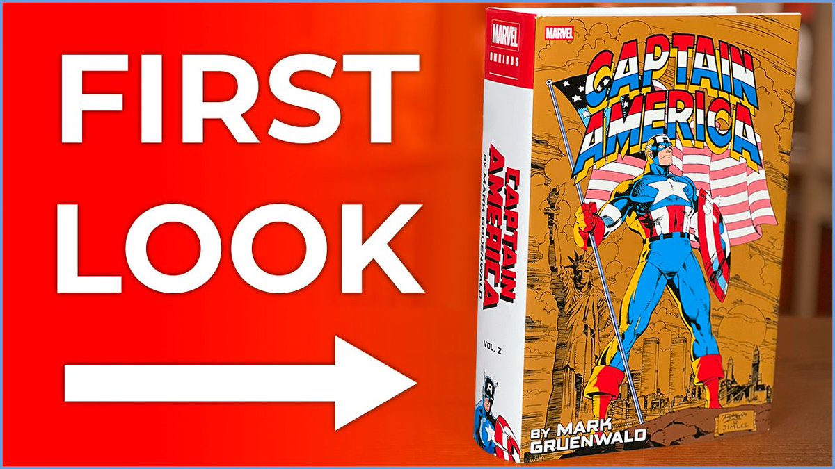 NearMintCon's tweet image. Happy MERRY MARVEL MONDAY, Minties!
We have a couple FIRST LOOKS for you today and up first is the Captain America By Mark Gruenwald Omnibus Vol. 2!
Check it out:
youtu.be/I9CiEDOzr5w