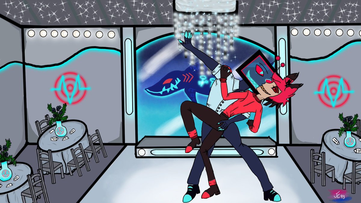 Jade_C93's tweet image. Gift for @khiaramoonflower for technicaldifficuts server's 1- year anniversary exchange. A small fic and some art to match :)
archiveofourown.org/works/67756631
#radiostatic #voxal #staticradio #TDannexchange