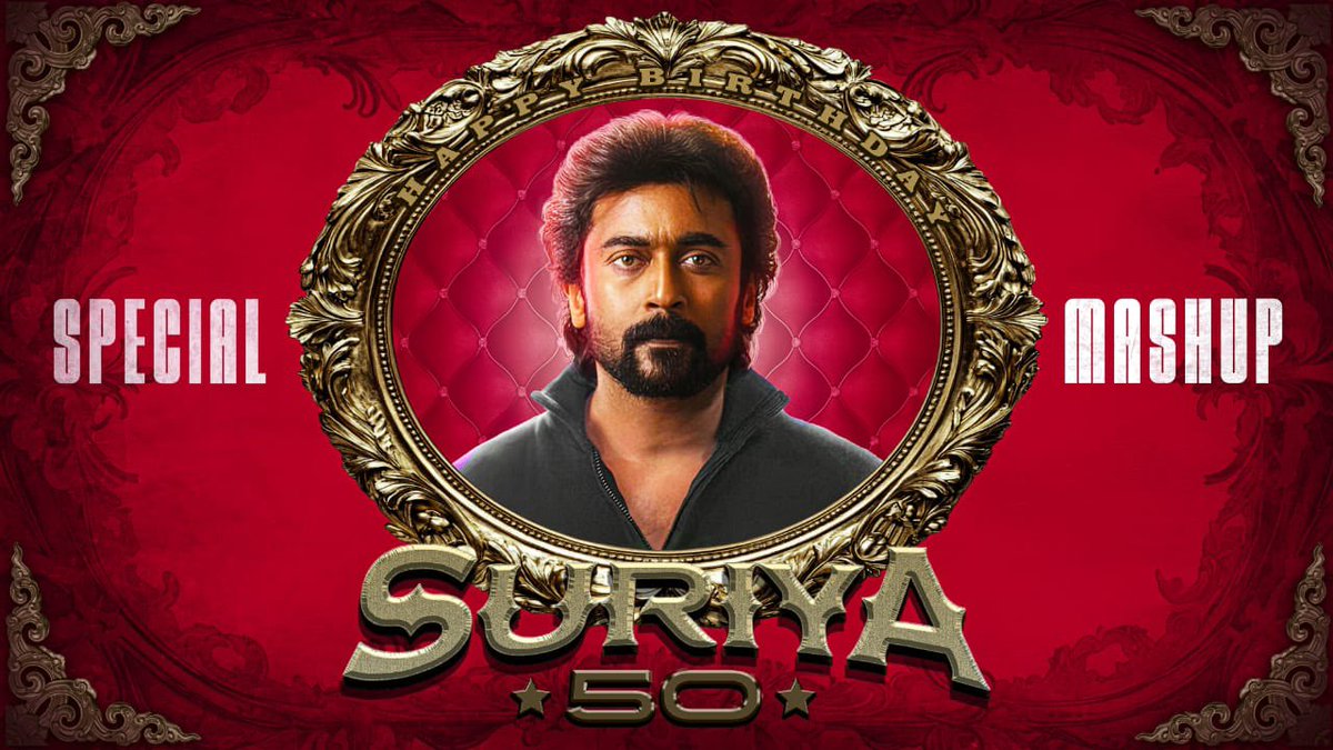 aditiraohydari's tweet image. Happy to release a  Special Birthday Mashup for the one and only  @Suriya_offl sir on his milestone  Birthday on behalf of the  @skremix_offl Team! ❤️💥
Happy Birthday, Suriya Sir!

▶️youtu.be/gqlkUGnZwQs?si…

#Suriya50 #HBDSuriya
@_hari_nithish_ @SuriyaFansClub
