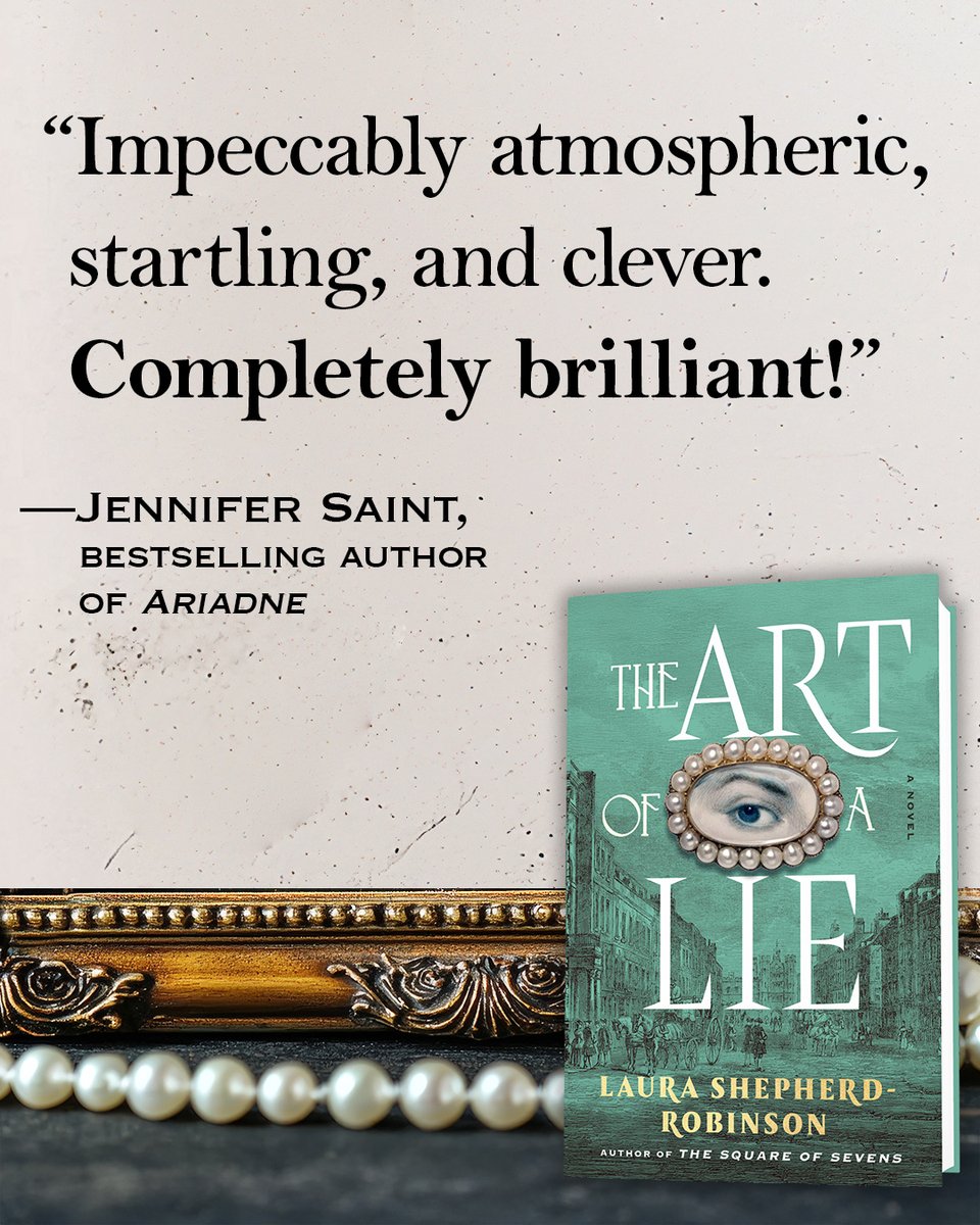 AtriaBooks's tweet image. More praise for THE ART OF A LIE by @LauraSRobinson 🎉 Out on 8/5, this masterful historical novel follows an 18th-century widowed confectioner battling intrigue, betrayal, and a high-stakes mystery. 📚 Don’t miss it! bit.ly/3EZ31Ou