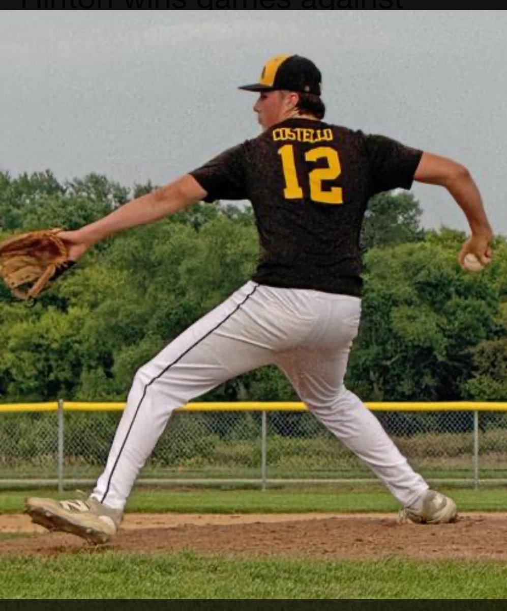 Hinton_Baseball's tweet image. Congratulations to Max Costello on being All War Eagle Conference Honorable Mention!