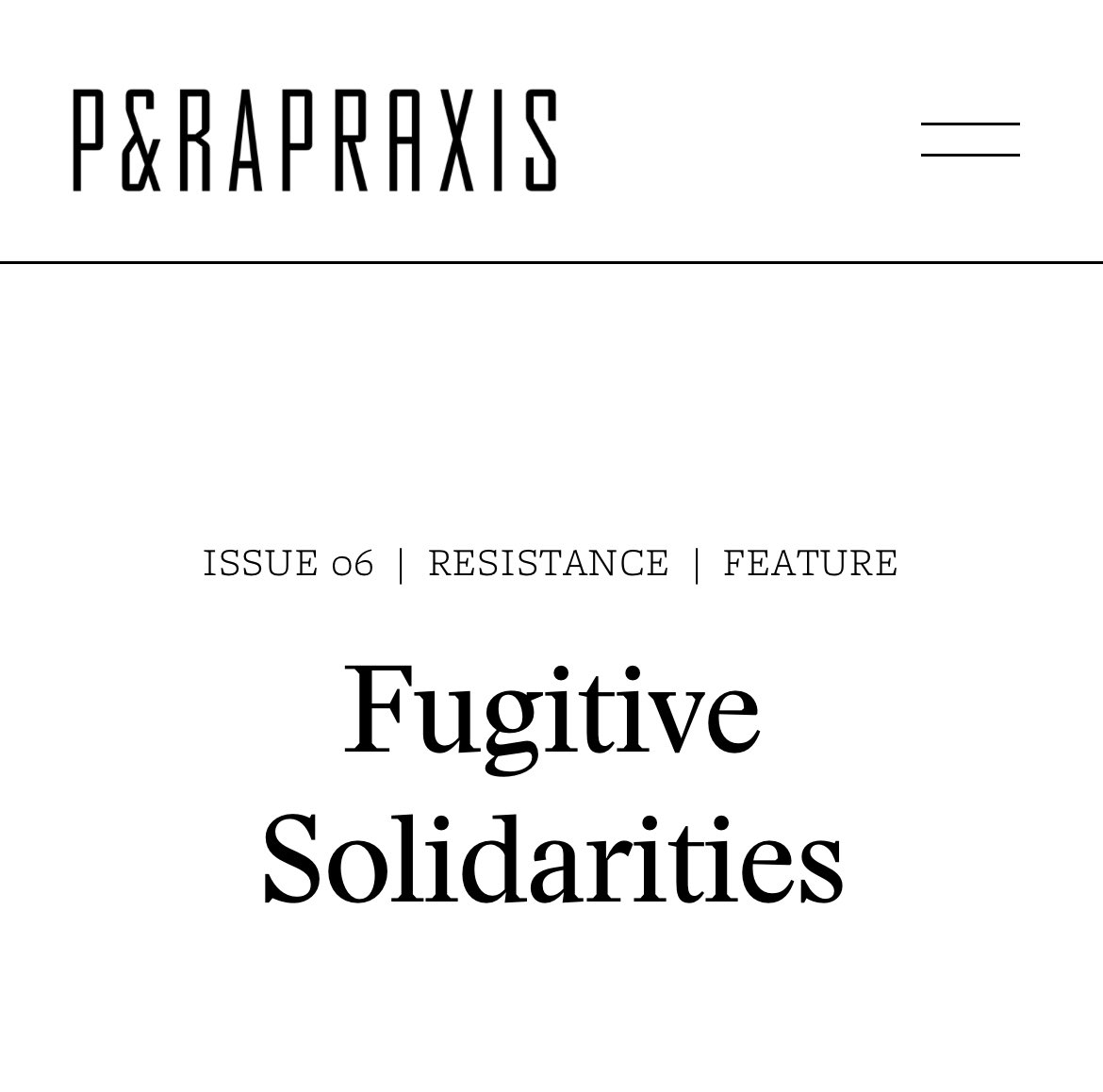 shaabiranks's tweet image. For the @Parapraxis_Mag resistance issue I wrote about the lines of flight forged by some of the most important revolutionaries of our time. Among other things, this piece is my perspective on Black-Palestinian solidarity