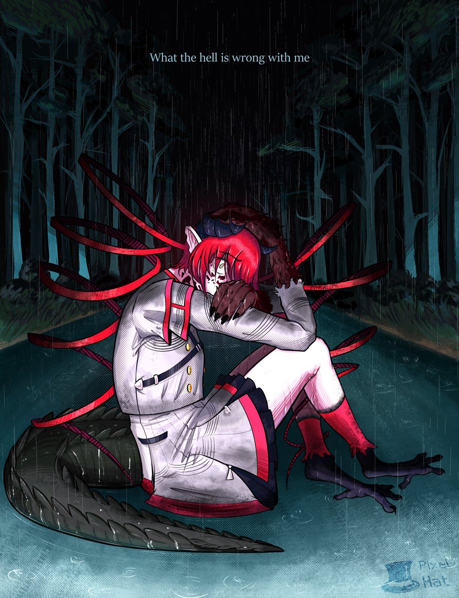 Pixel_Hat's tweet image. Art of Clouddrop, song made by @pamiejaige
#KasaneTeto #Teto #重音テト #JamiePaige