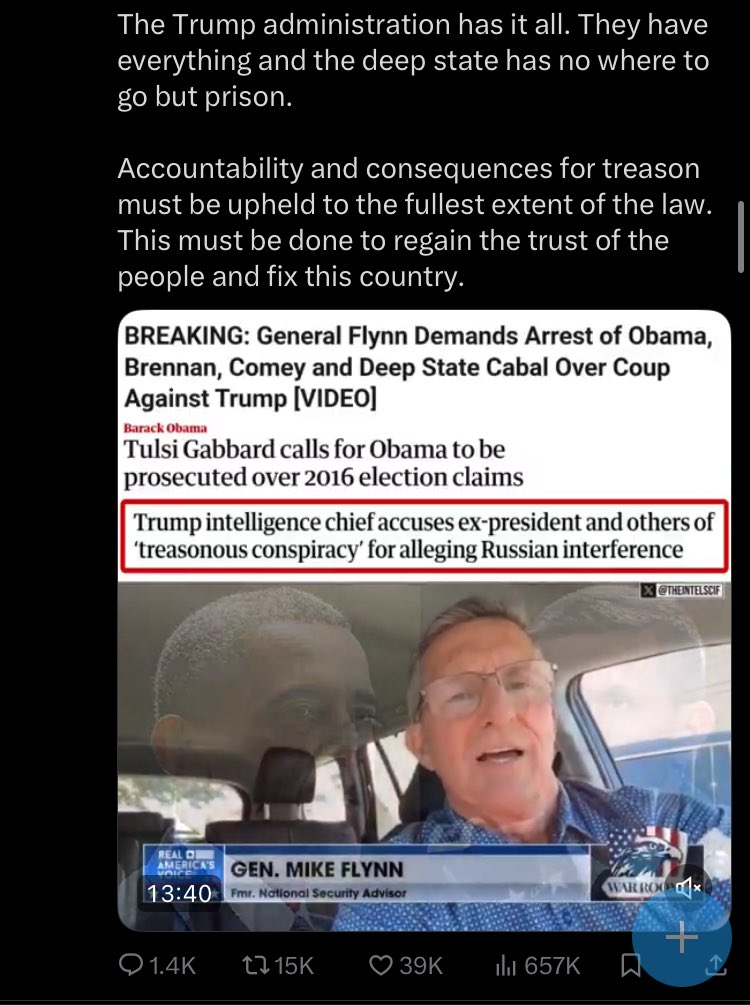 PokerPolitics's tweet image. This is the phase in the story where QAnon beats their chests and declares victory is inevitable. This is why people get into the movement. The excitement of a historic event that will change the world. When it doesn’t happen they’ll find scapegoats or demand more time.