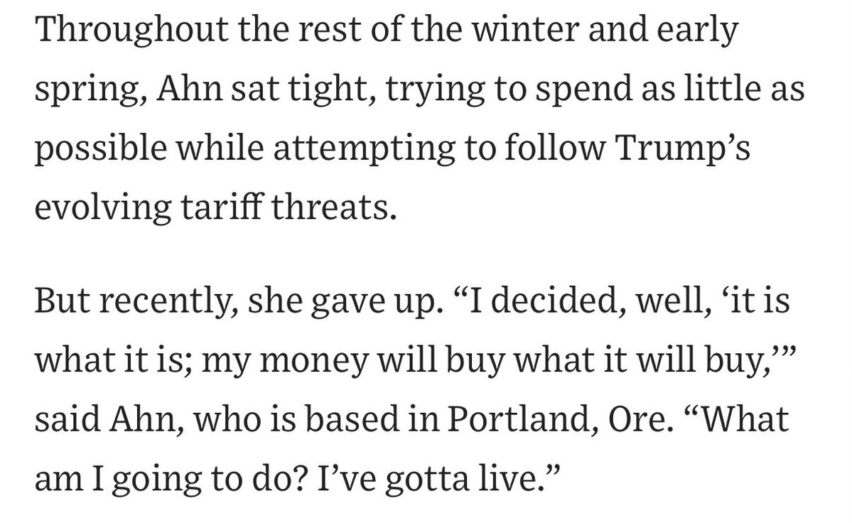 KushDesai47's tweet image. Imagine going so unhinged that you doomsday prep because of President Trump’s tariffs but then end up just going on a European vacation because all your fears about economic collapse ended up totally unfounded.
PANICANS taking the L - very common!