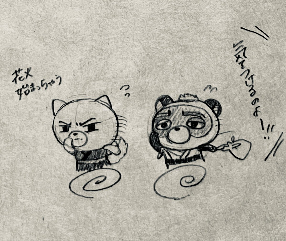 collar0610's tweet image. ねおんさんとお喋りしてて想像したらかわいかったので描きました。おまつり行きたいね。