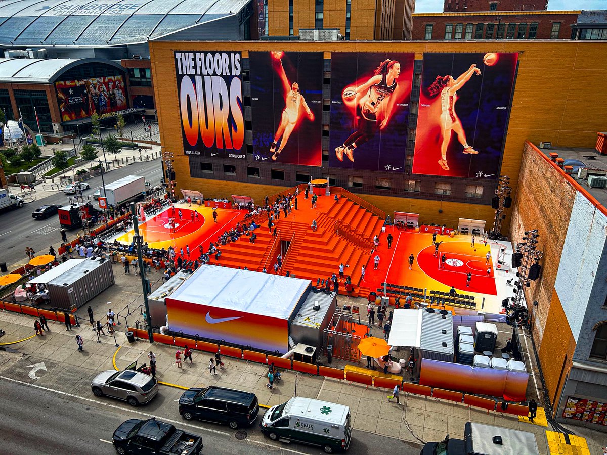 This isn’t just a game. It’s a movement.🔥 The @wnba took center court at Nike All-Star Weekend 3v3 — and made it known!!