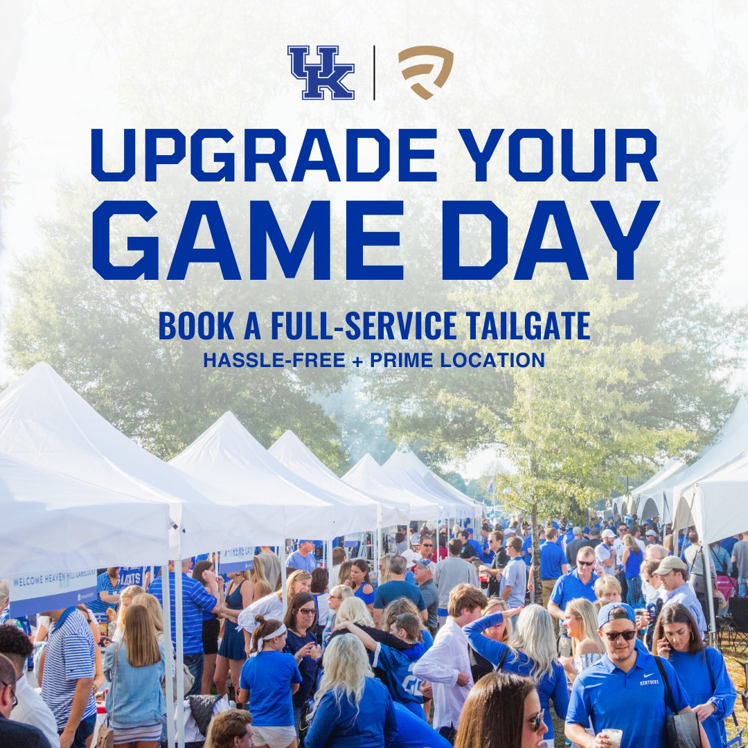UKAthletics's tweet image. 🏈 Tailgating Made SIMPLE! 🏈
REVELxp's full-service tailgate packages mean you just show up, cheer, and enjoy the game! 🎉
📣 Reserve your spot today! 👉 bit.ly/4lumNBA
Contact REVELxp at 859.346.3558 or mike.douglas@revelxp.com.
#REVELxp"