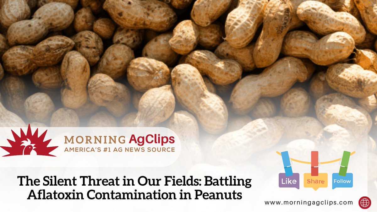 Aflatoxin can contaminate crops like peanuts, corn, and tree nuts, and is known to cause liver cancer and weaken the immune system.

Read on: hubs.la/Q03xv3Bd0

#peanuts #farmers #farming #farm #crops #treenuts