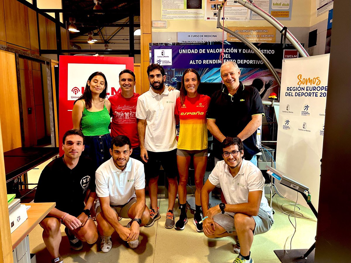 🔝 La atleta María Varo, campeona de Europa y subcampeona del mundo de Duatlon en 2025, ha visitado la Unidad de Valoración y Diagnóstico de Alto Rendimiento Deportivo para someterse a varias pruebas con el fin de seguir cosechando nuevos éxitos.

#DeportesCLM